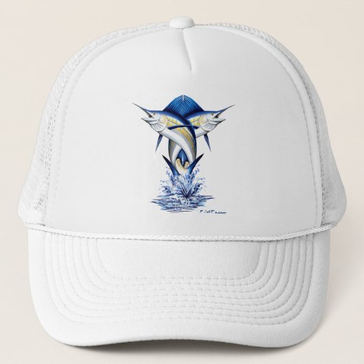 Casquette Sauter tordu de Marlins (Devant)