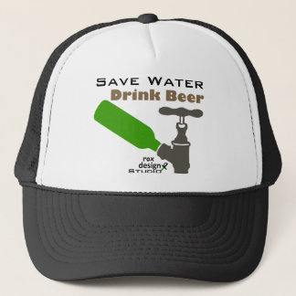 Casquette Sauvez la bière de boissons de l'eau