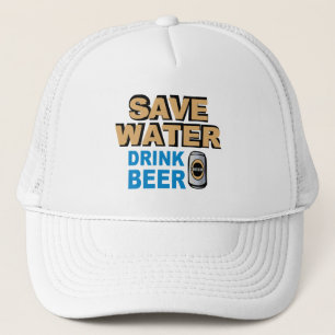 Casquette Sauvez la bière de boissons de l'eau