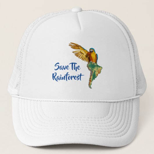 Casquette Sauvez La Rainforest (Devant)
