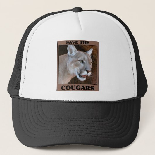 Casquette Sauvez le Cougar (Devant)