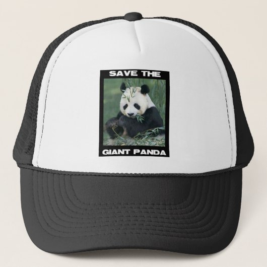 Casquette Sauvez le panda géant (Devant)