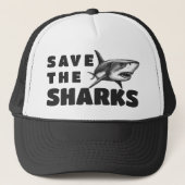 Casquette Sauvez le requin (Devant)