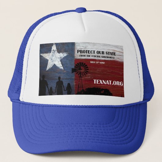 Casquette Sauvez le Texas du gvt fédéral (Devant)