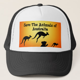 Casquette Sauvez les animaux d'Australie