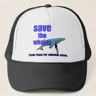 Casquette Sauvez les baleines