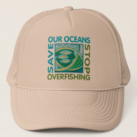 Casquette Sauvez nos océans (Devant)
