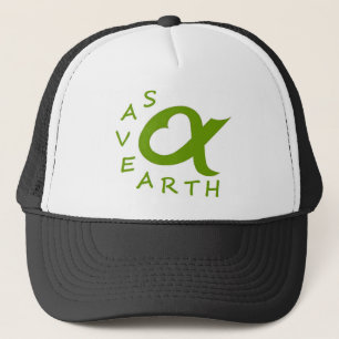 Casquette save earth planète