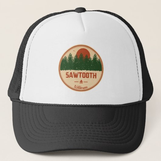 Casquette Sawtooth Wilderness Idaho (Devant)