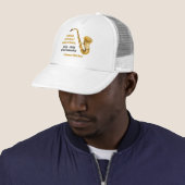 Casquette Saxophone High School Band Gold Personnalisé (En situation)