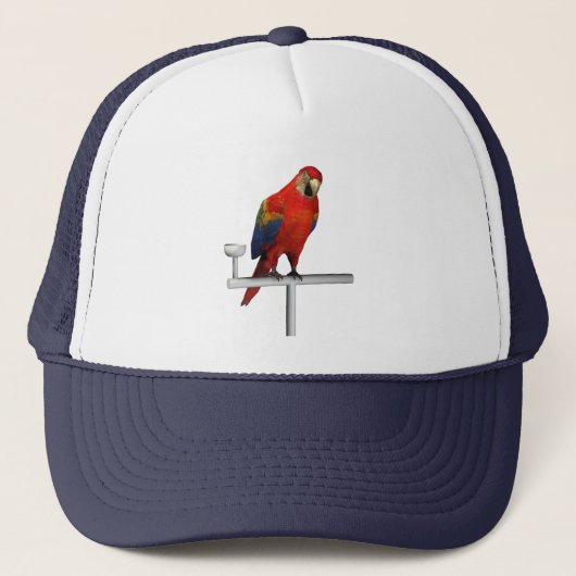 Casquette Scarlet Macaw (Devant)