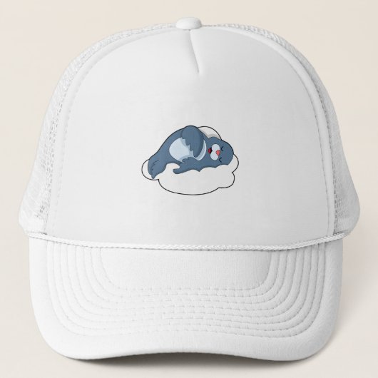 Casquette Sceau à dormir sur le nuage (Devant)