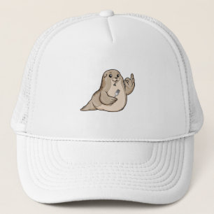 Casquette Sceau avec poisson et fourche