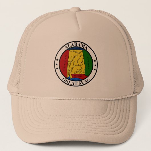 Casquette Sceau de l'Alabama (Devant)