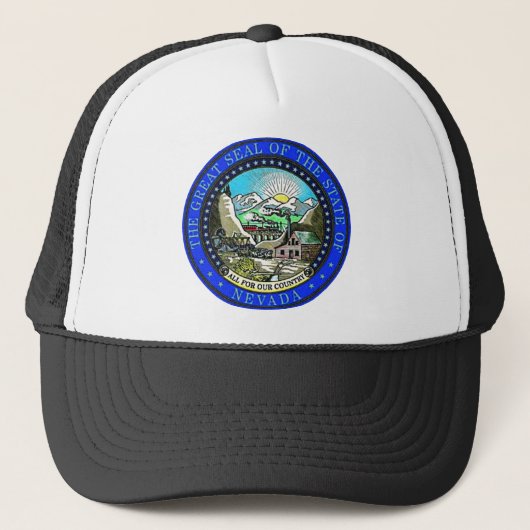 Casquette Sceau de l'État du Nevada (Devant)
