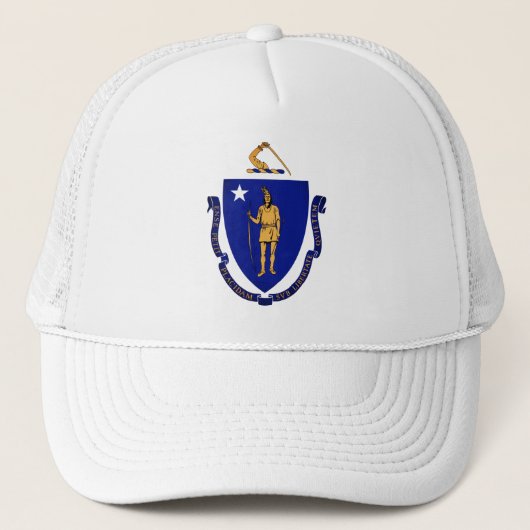 Casquette Sceau d'État du Massachusetts (Devant)