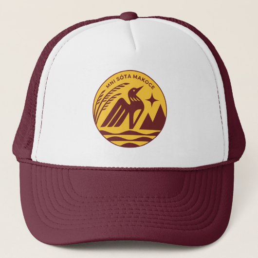 Casquette Sceau d'état du Minnesota dans les couleurs de Gop (Devant)