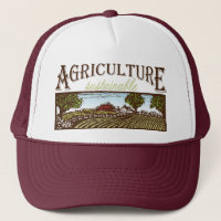 Scène de ferme d'agriculture durable