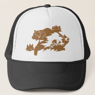 CASQUETTE SCÈNE D'OURS