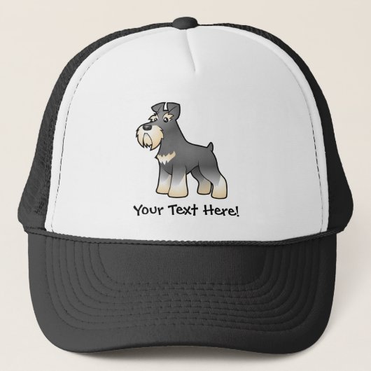 Casquette Schnauzer géant/standard/miniature de bande (Devant)