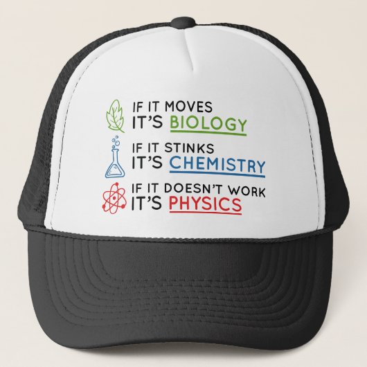 Casquette Science (Devant)