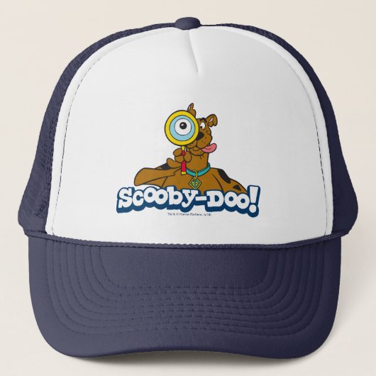 Casquette Scooby Doo Avec Verre Magnifiant (Devant)