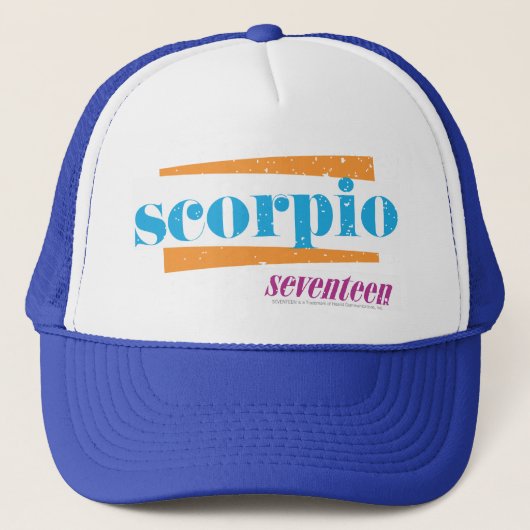Casquette Scorpio Aqua (Devant)