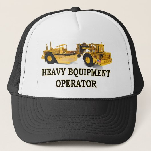 CASQUETTE SCRAPER EARTH MOVER (Devant)