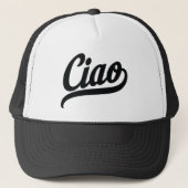 Casquette Script Ciao (noir) (Devant)