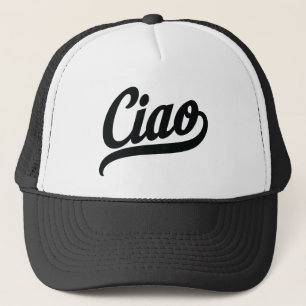Casquette Script Ciao (noir)