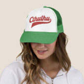 Casquette Script de la Ligue Cthulhu - Eldritch Vintage (En situation)