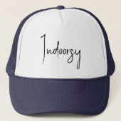 Casquette Script intérieur amusant (Devant)