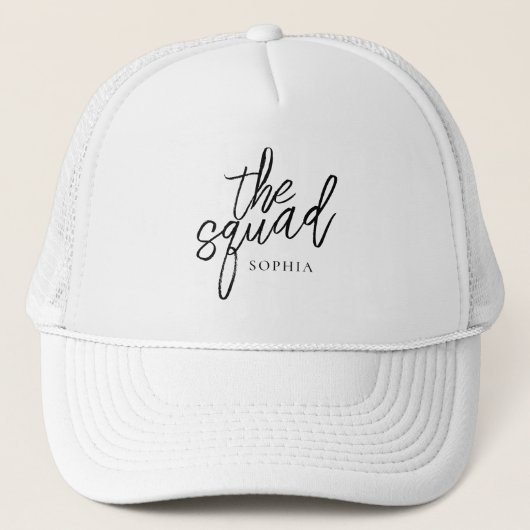 Casquette Script Minimal Le Squad Mariée sur mesure (Devant)