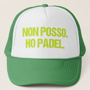 Casquette Scritta Divertente Non Posso