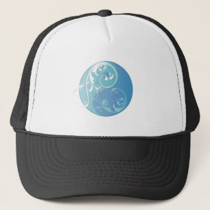 Casquette Scrolling Yin & Yang (Earth blues)