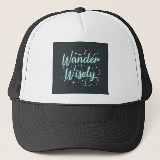 Casquette Se promener avec sagesse (Devant)