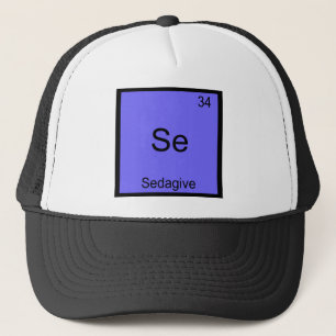 Casquette Se - Sedagive T-shirt drôle de symbole d'élément d