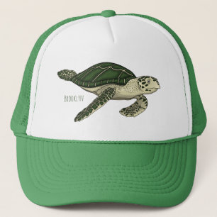 Casquette Sea turtle cartoon
