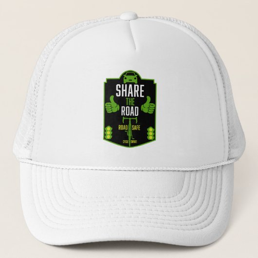 Casquette Sécurité routière à bicyclette (Devant)