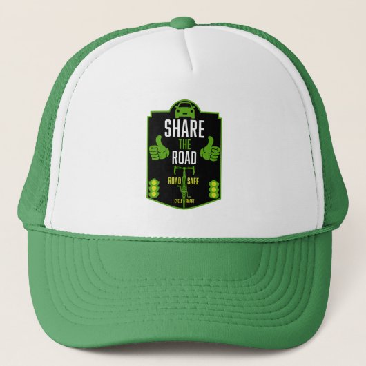 Casquette Sécurité Routière à Vélo (Devant)