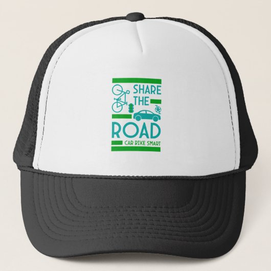 Casquette Sécurité Routière pour Vélos (Devant)