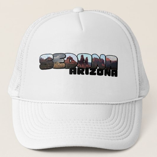 Casquette Sedona Arizona Big Letter - Mountain View (Devant)
