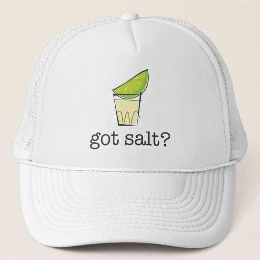 Casquette Sel obtenu ? Tequila tirée avec la chaux (Devant)