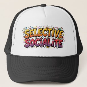 Casquette Sélectif Socialite Rétro Bande Dessinée Art Pop