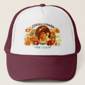 CASQUETTE SENORA CUBANA (Devant)