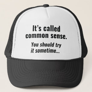 Casquette Sens commun