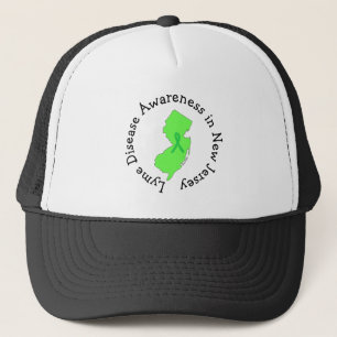 Casquette Sensibilisation à la maladie de Lyme dans le New J