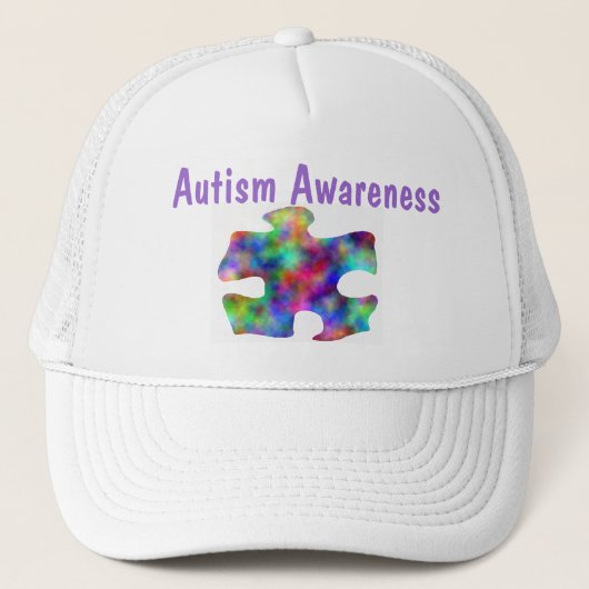 Casquette Sensibilisation sur l'autisme (Devant)