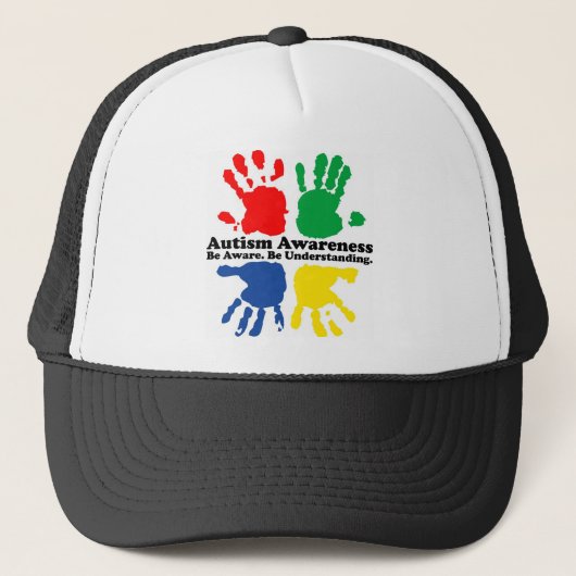 Casquette Sensibilisation sur l'autisme (Devant)