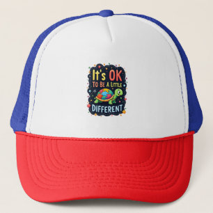 Casquette Sensibilisation sur l'autisme C'est bon d'être un